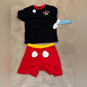 Boys Size 8 Mickey Mouse Pajamas new with tags; 2 piece from Disney Parks